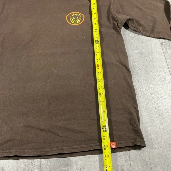 Brown Spitfire Skateboard Longsleeve - Picture 7 of 7